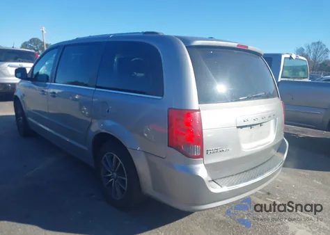 2017 Dodge Grand Caravan Sxt из США, поврежденный, VIN 2C4RDGCGXHR616884